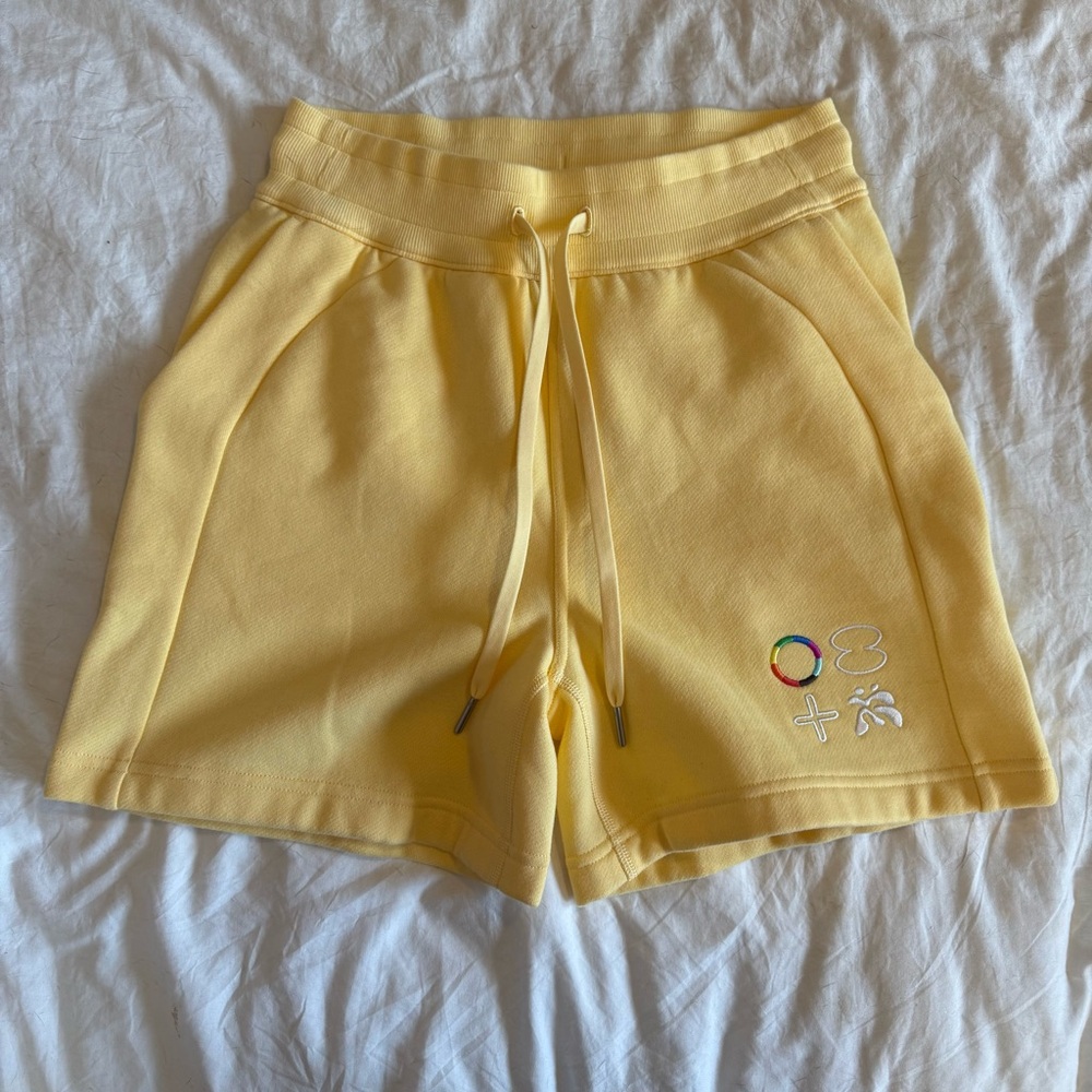 Lululemon athletica Pride Edition Yellow Athletic Shorts